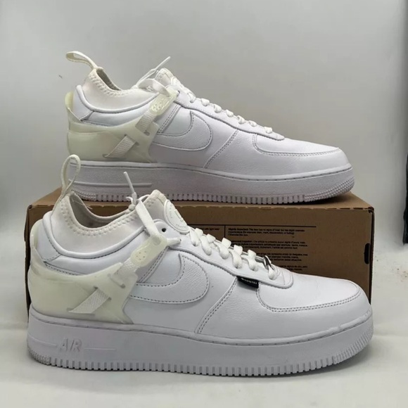 PRISTINE Nike x Undercover Jun Takahashi Air Force 1 Low SP White DQ7558-101, 11 - Picture 4 of 6